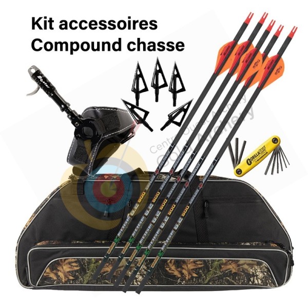 Kit pour la chasse à l'arc traditionnel - pack chasse à l'arc