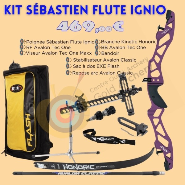 Kit arc Sébastien Flute Ignio